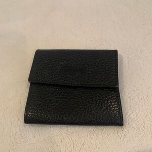 Black Textured Wallet